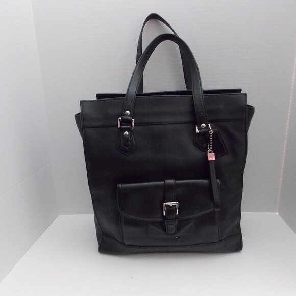 Black Coach Tote Bag